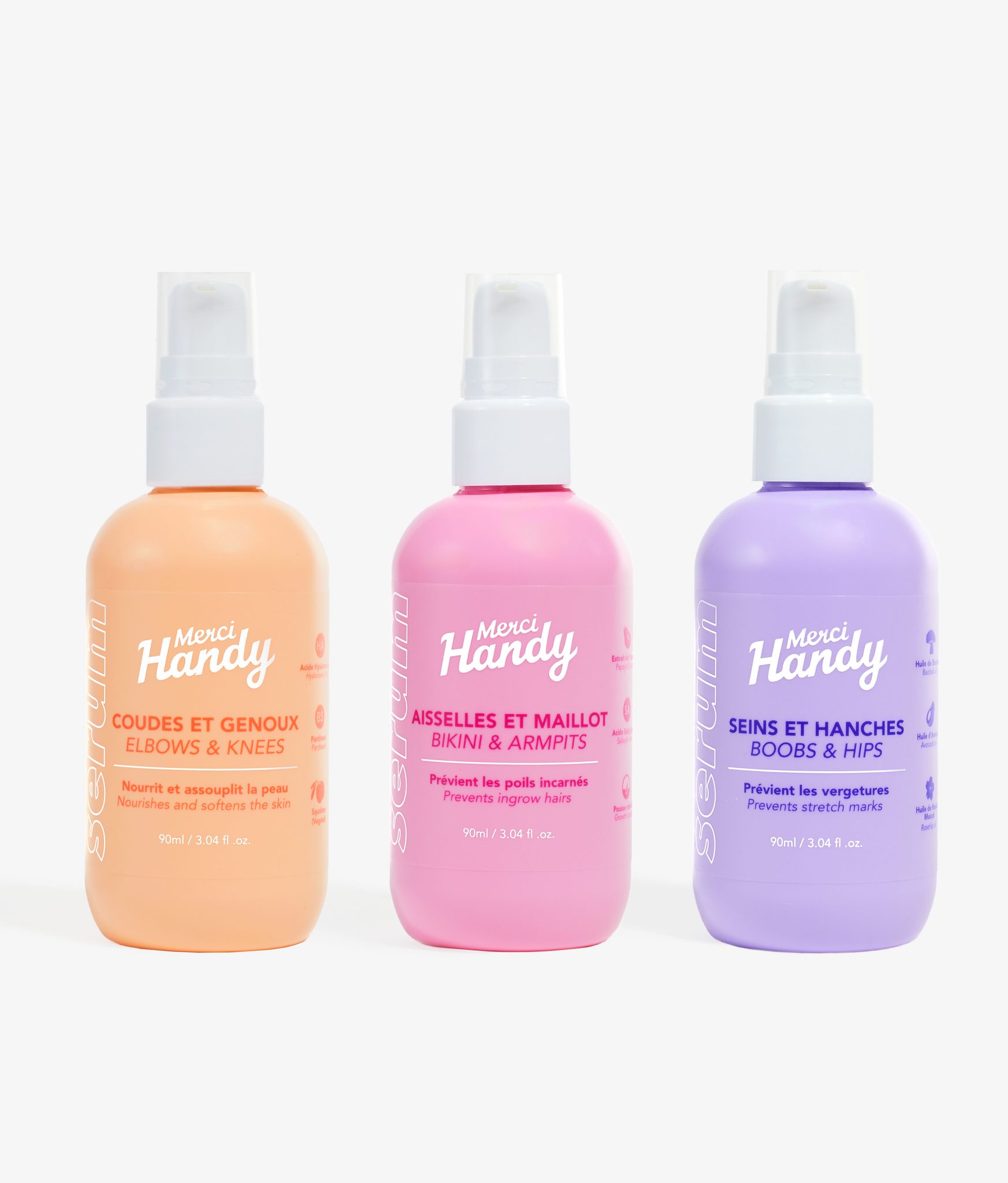 Trio Body Serums